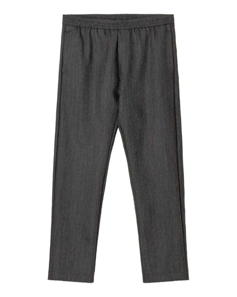 BARENA Riobarbo Dile Hose mit Fischgrätenmuster - Grau Grau
