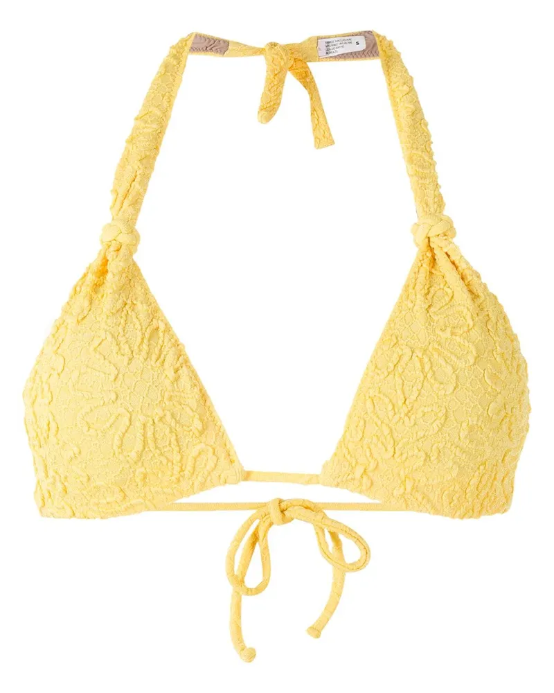 Clube Bossa Rings Bikinioberteil - Gelb Gelb