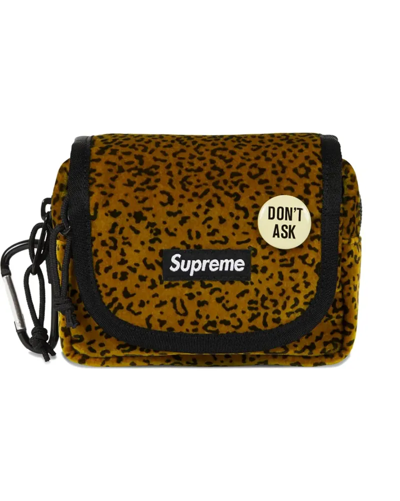Supreme Being Gürteltasche mit Leopardenmuster - Braun Braun