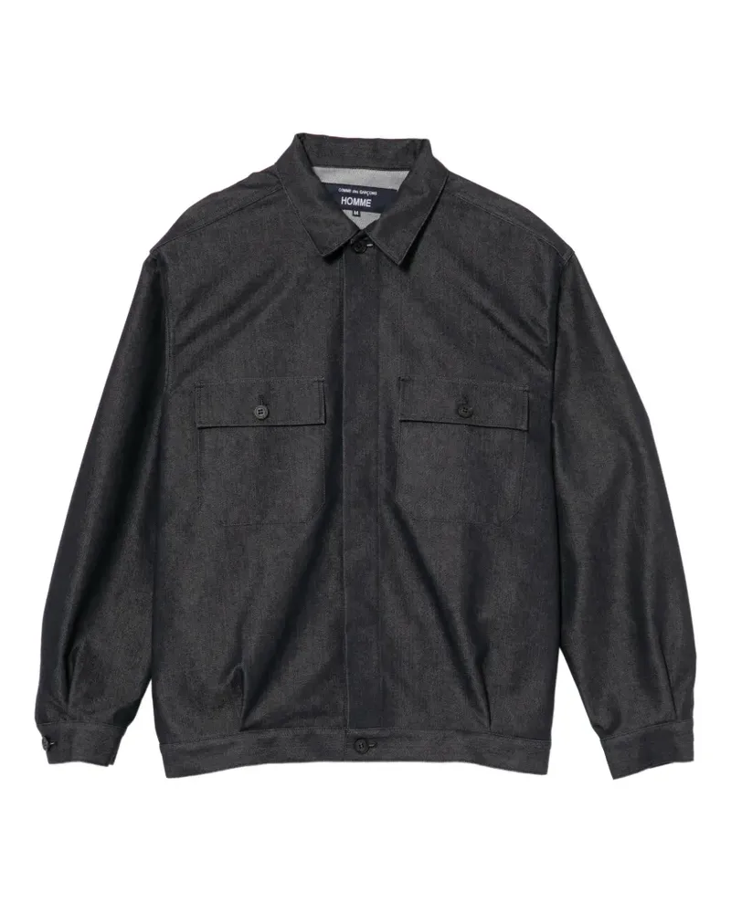 Comme des Garçons Jeansjacke mit Kragen - Blau Blau