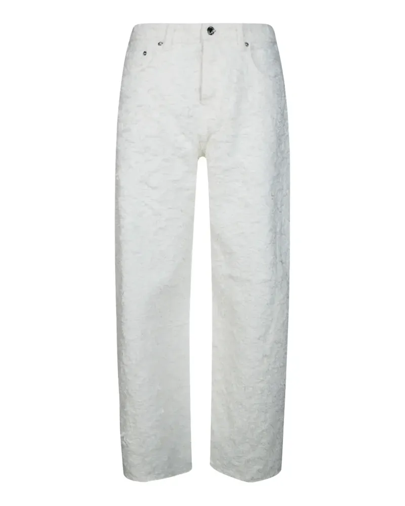 Haikure Strukturierte Clyde Jeans - Weiß Weiß