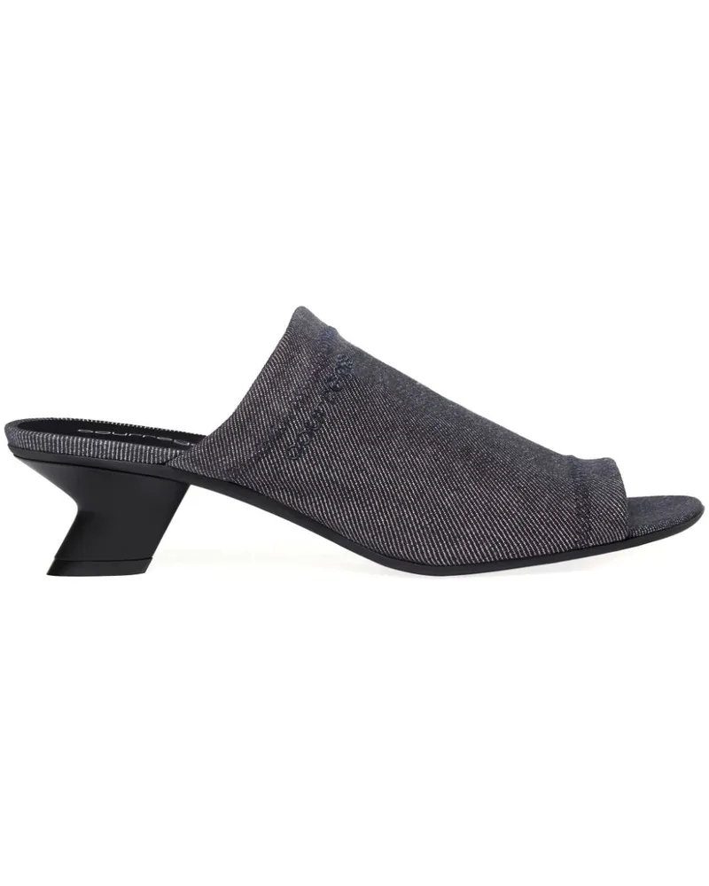 Courrèges Wet Mules - Grau Grau