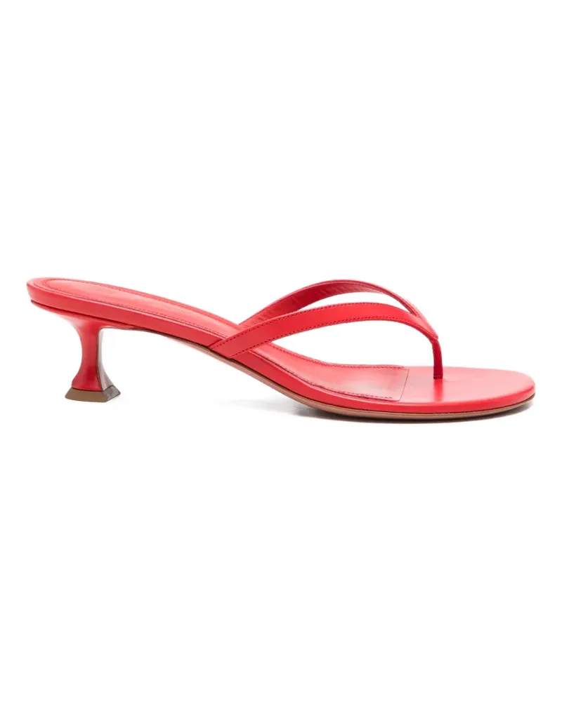 Amina Muaddi Juliette thong sandals - Rot Rot