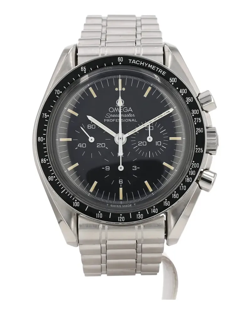 Omega 1990s Speedmaster 42mm watch - Schwarz Schwarz
