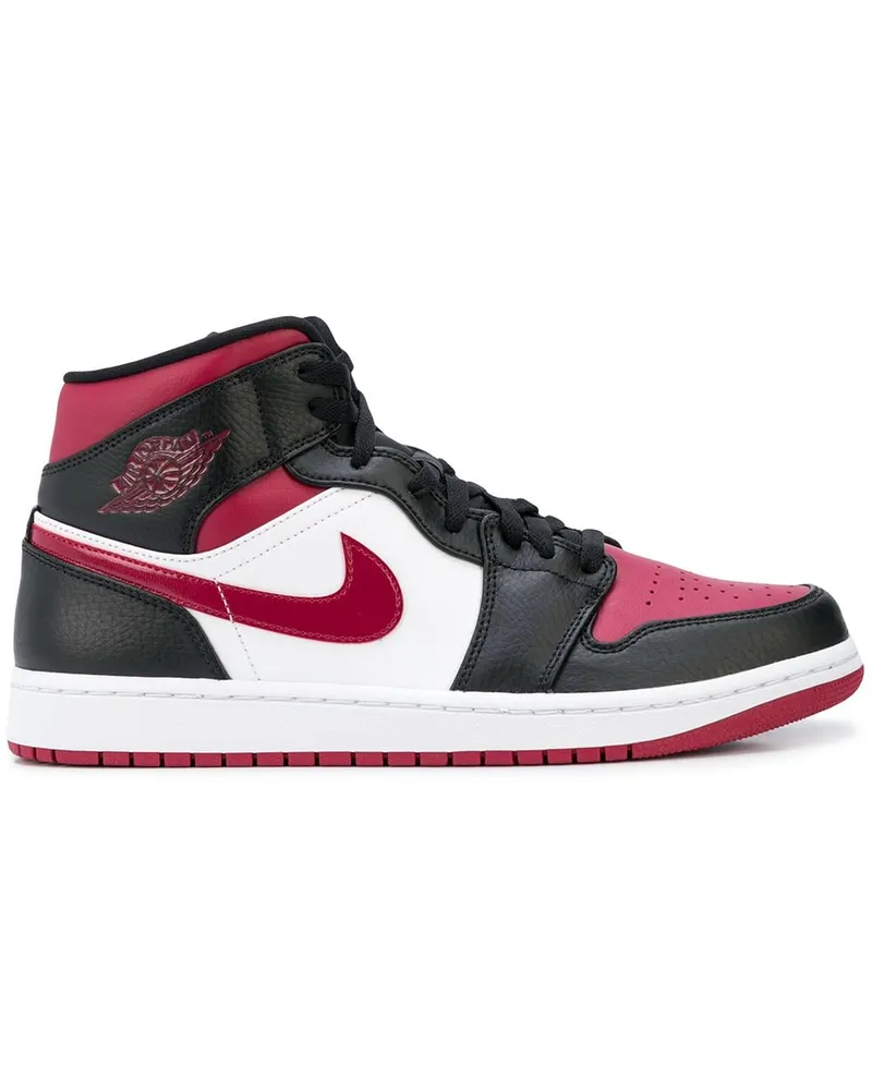 Jordan Air  1 Mid' High-Top-Sneakers - Rot Rot