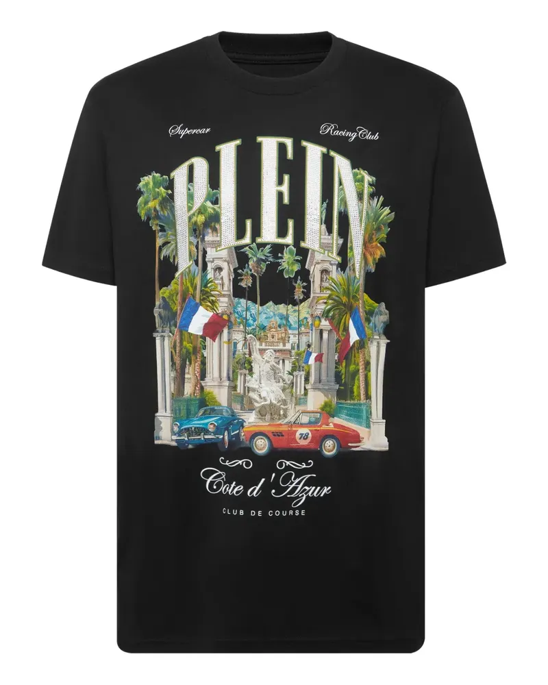 Philipp Plein Club The Course T-Shirt - Schwarz Schwarz