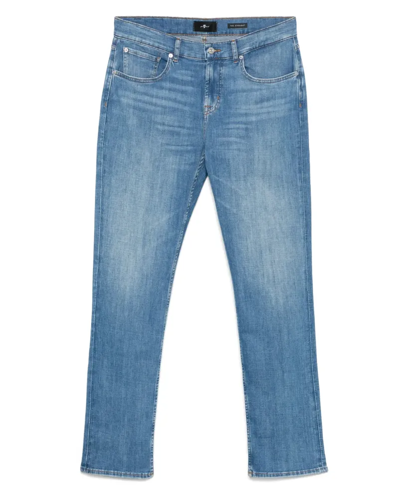 7 for all mankind The Straight Jeans - Blau Blau
