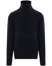 Roberto Collina Pullover mit Rollkragen Blau