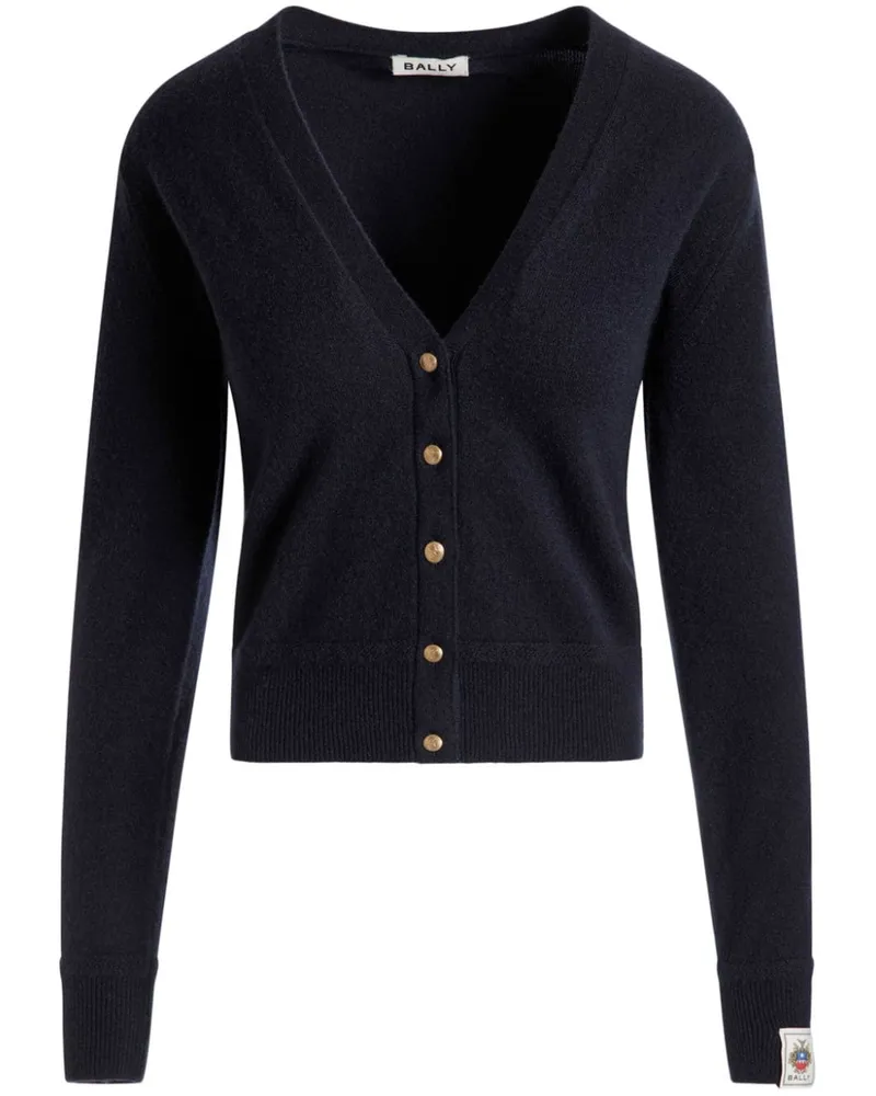 Bally Cardigan aus Kaschmir - Blau Blau