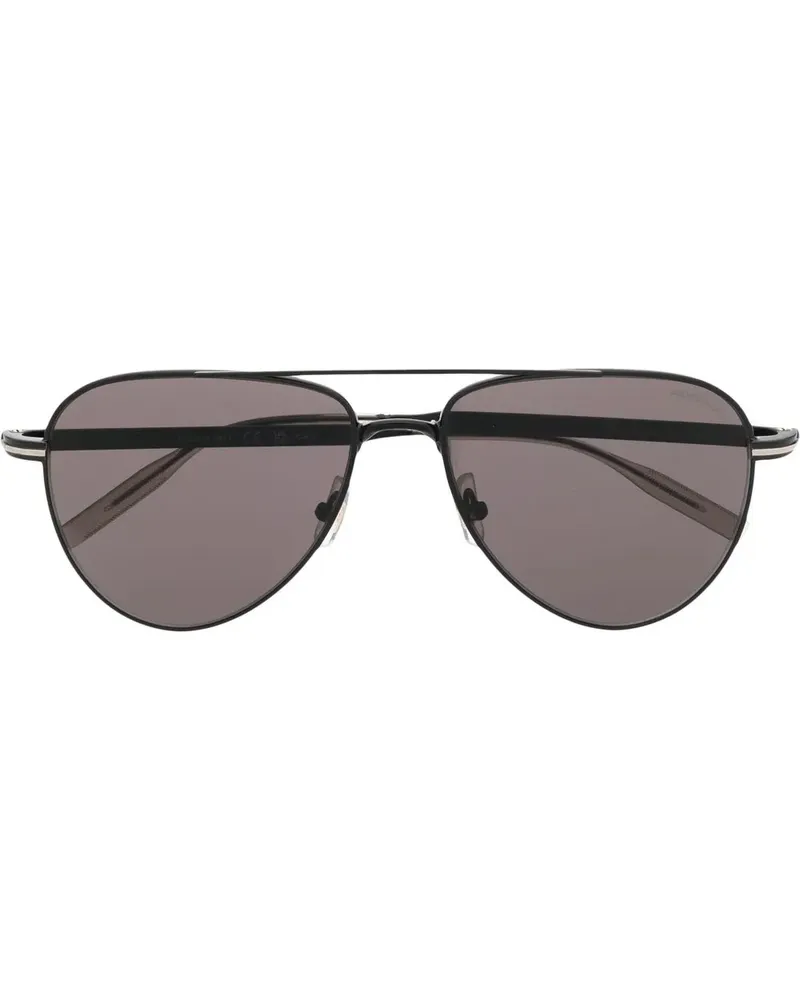 Montblanc Getönte Pilotenbrille - Schwarz Schwarz