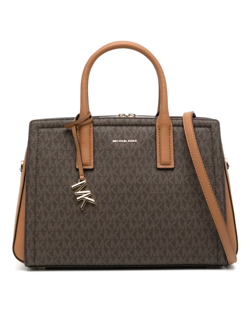Michael Kors Shopper mit Logo-Print - Braun Braun
