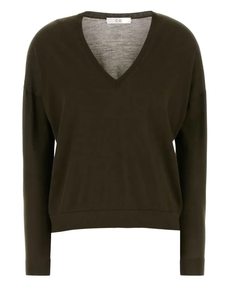Co V-neck cashmere sweater - Grün Grün