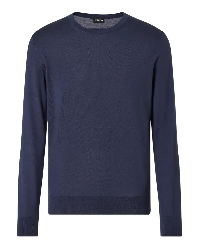 Ermenegildo Zegna Pullover mit Rundhalsausschnitt - Blau Blau