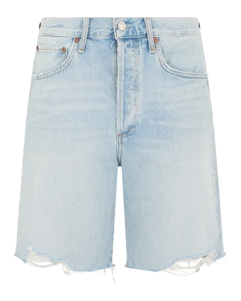 AGOLDE distressed shorts - Blau Blau