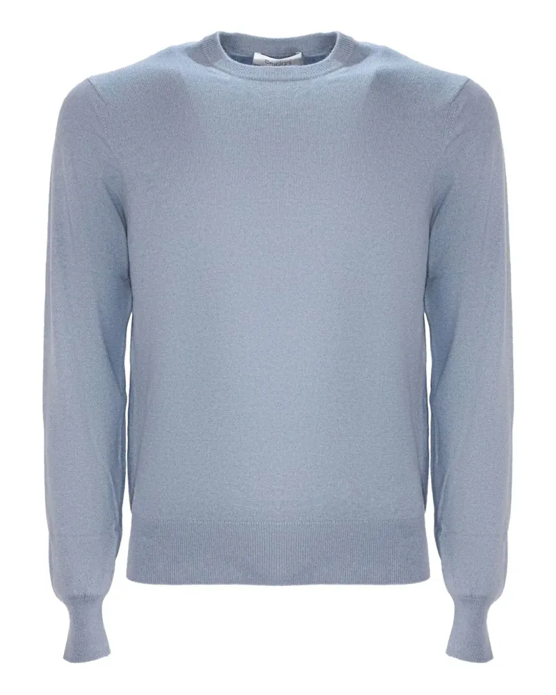 Cruciani crew-neck cashmere sweater - Blau Blau