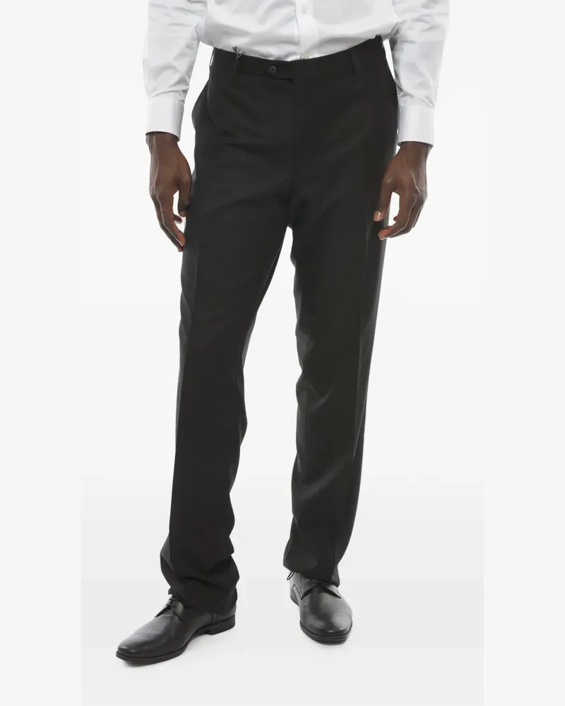 Corneliani Leader wool trousers - Blau Blau