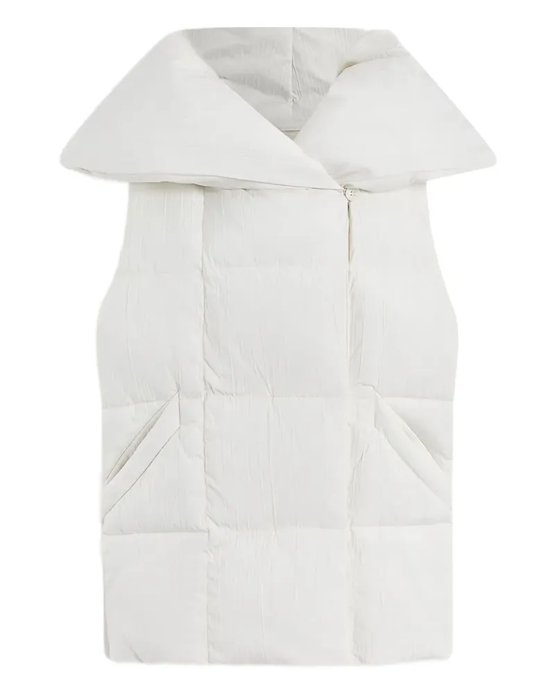 Varley Wattierte Chiara Weste - Weiß Weiß