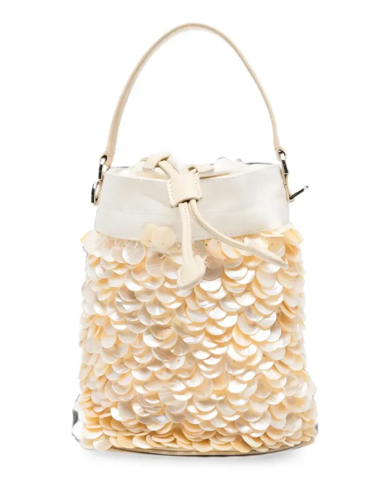 STAUD mini Lila bucket bag - Nude Nude