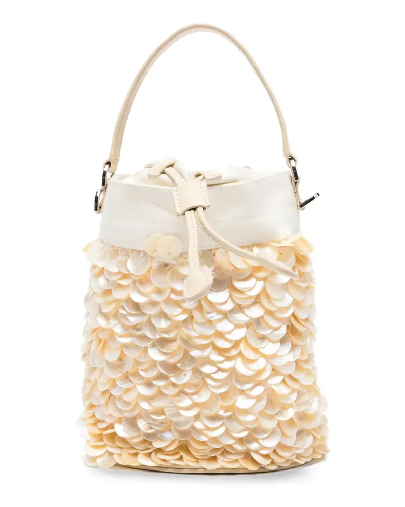 STAUD Mini Lila Beuteltasche - Nude Nude