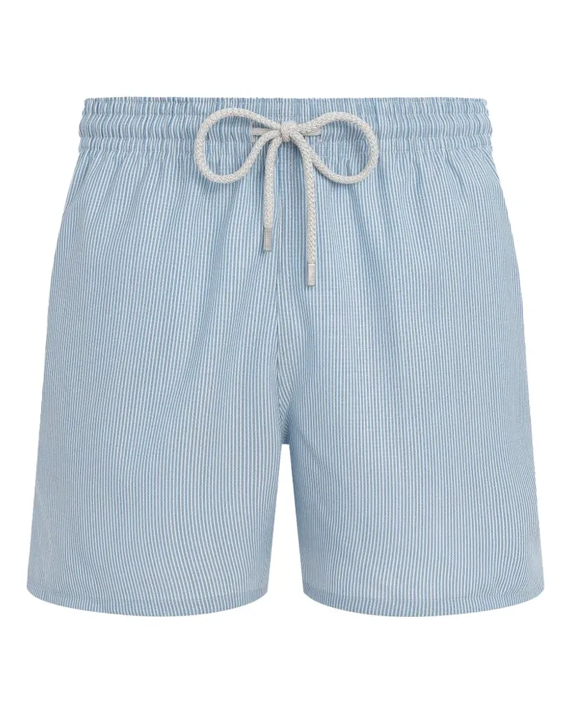 Vilebrequin drawstring striped swim shorts - Blau Blau