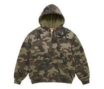 x True Religion Sweatshirt mit Reißverschluss - Grün