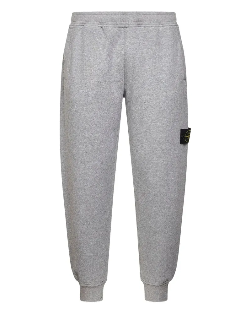 Stone Island logo-badge sweatpants - Grau Grau