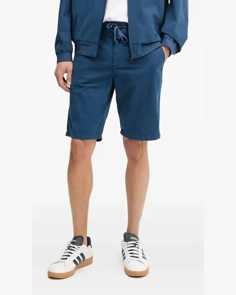 HUGO BOSS Shorts mit Kordelzug - Blau Blau