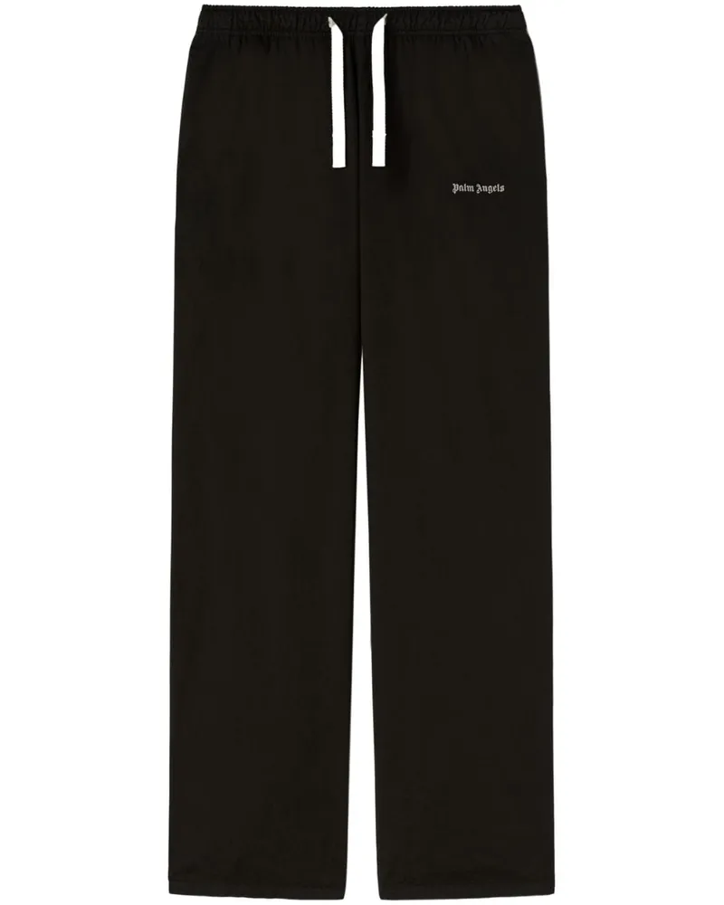 Palm Angels Jogginghose mit Logo-Print - Schwarz Schwarz