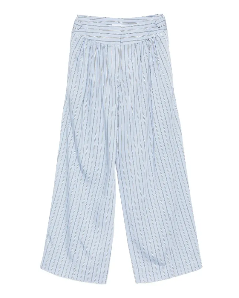 IRO striped trousers - Blau Blau