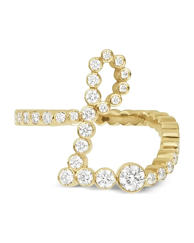 Sophie Bille Brahe 18kt Ensemble L Gelbgoldring mit Diamanten Gold