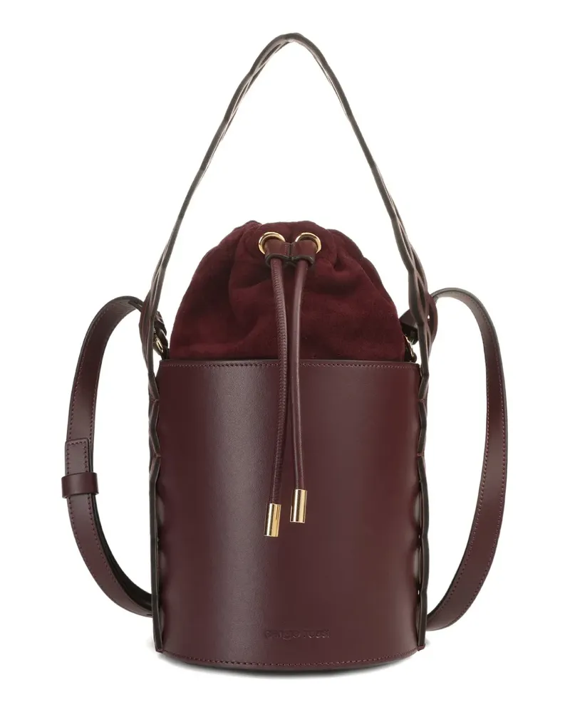 Sergio Rossi Sr Mermaid Beuteltasche - Rot Rot