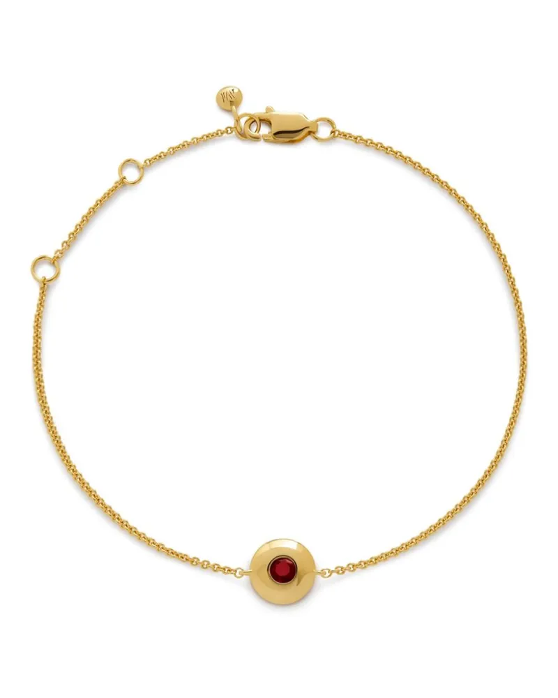 Monica Vinader January Birthstone Armband - Gold Gold