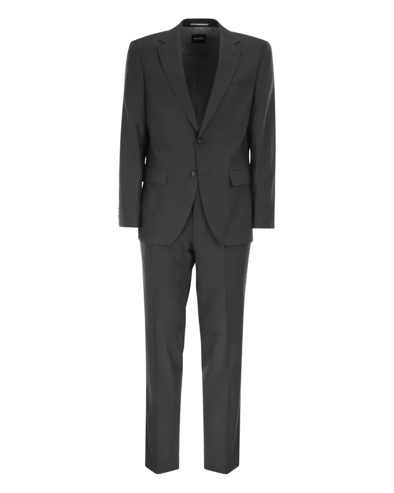HUGO BOSS Einreihiger Anzug - Grau Grau