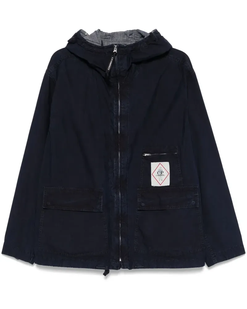 C.P. Company Jacke mit Kapuze - Blau Blau