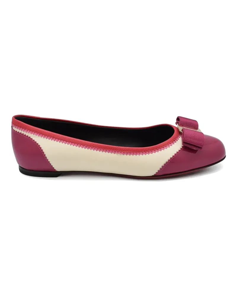 Ferragamo Vara' Ballerinas - Rosa Rosa