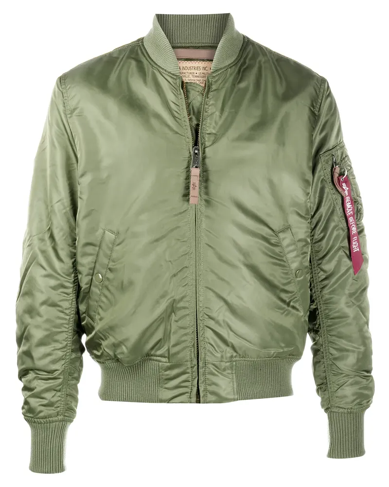 Alpha Industries MA-1' Bomberjacke - Grün Grün