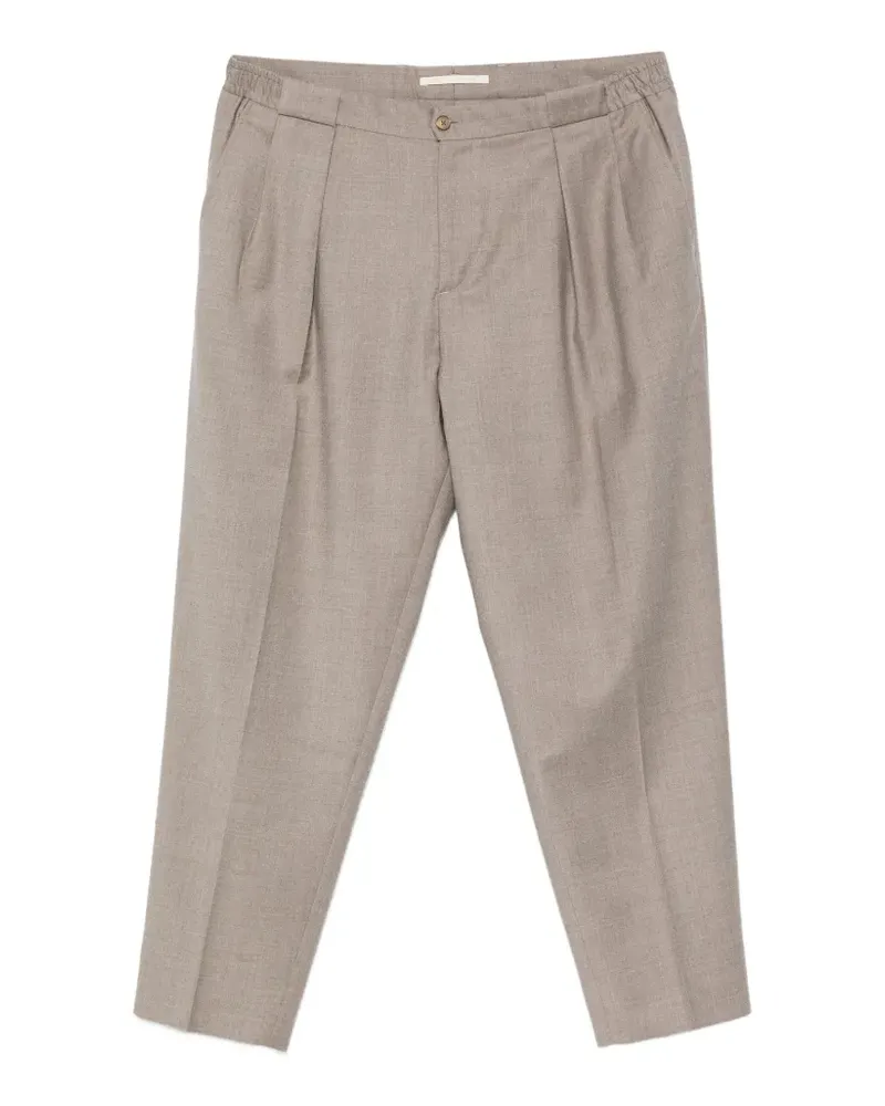 Briglia 1949 Portobellos pleated trousers - Nude Nude