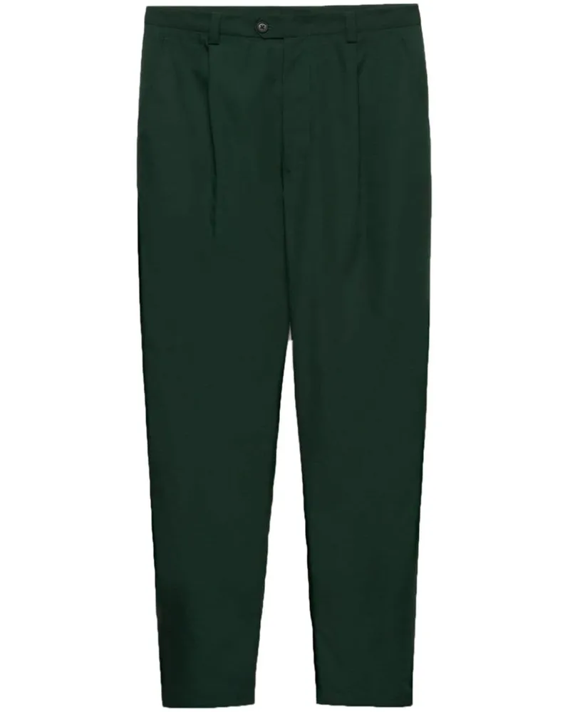 Prada Popeline-Hose - Grün Grün