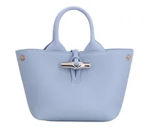 Große Le Roseau Tote Bag - Blau