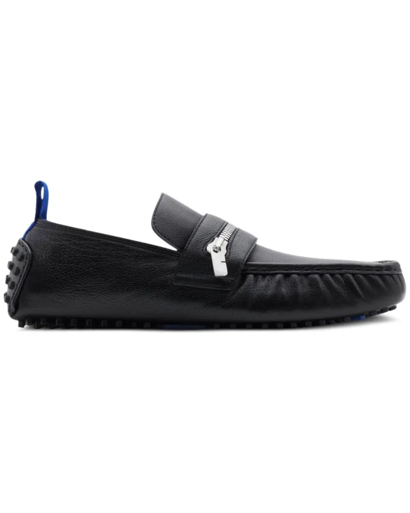 Burberry Loafer mit Reißverschlussdetail - Schwarz Schwarz