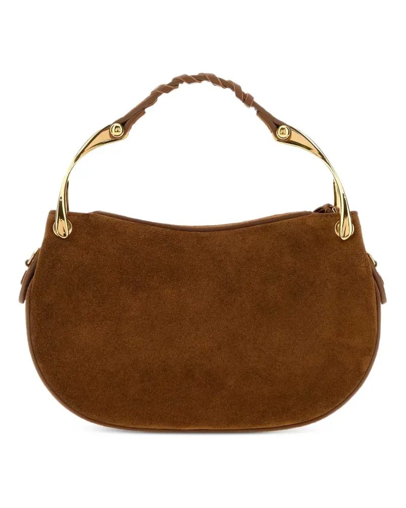 Alexander McQueen Wishbone mini bag - Braun Braun