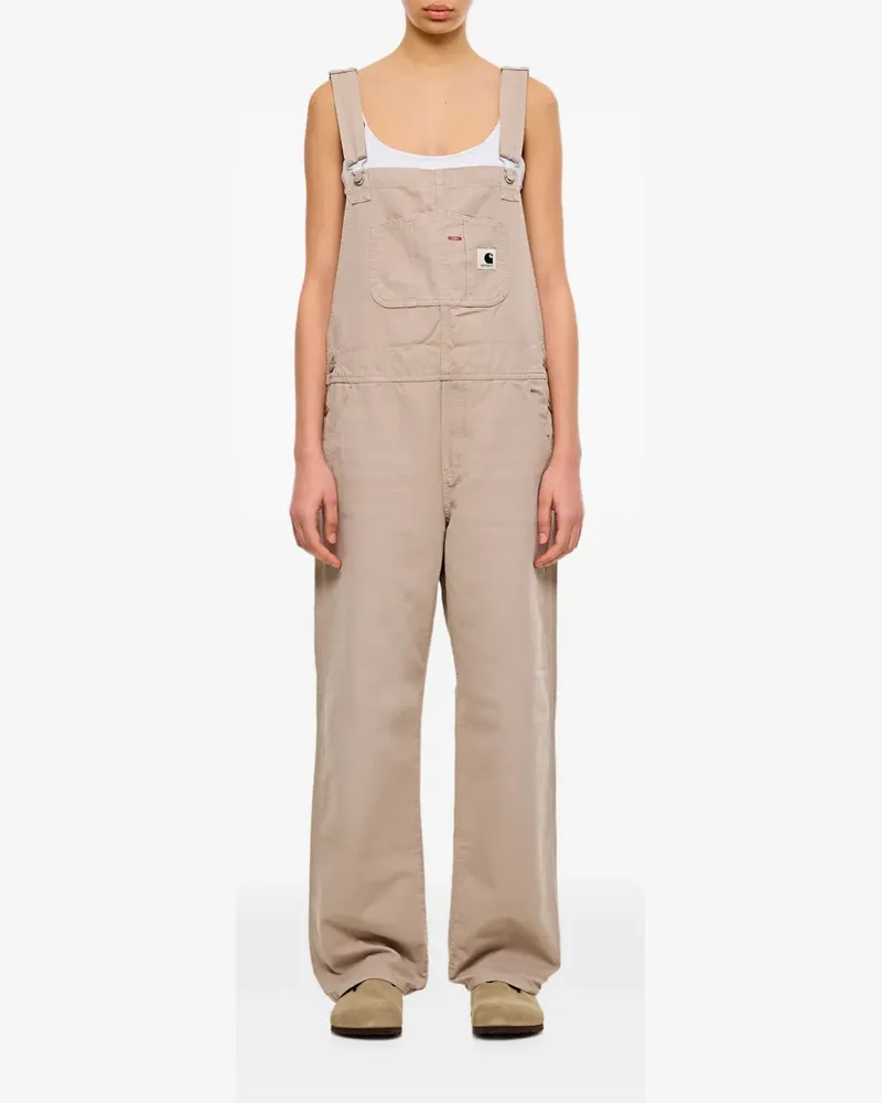 Carhartt WIP Overall mit verstellbarem Riemen an der Brust - Nude Nude