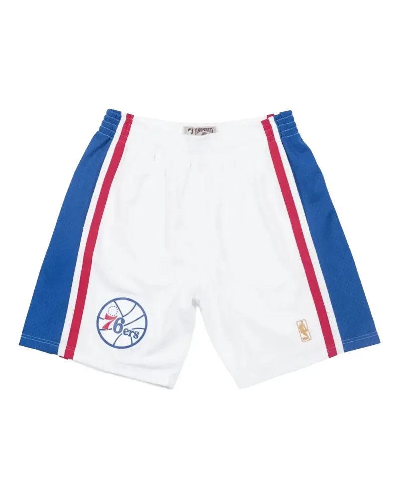Mitchell & Ness NBA Philadelphia 76ers Home 1996/97 Swingman Shorts - Weiß Weiß
