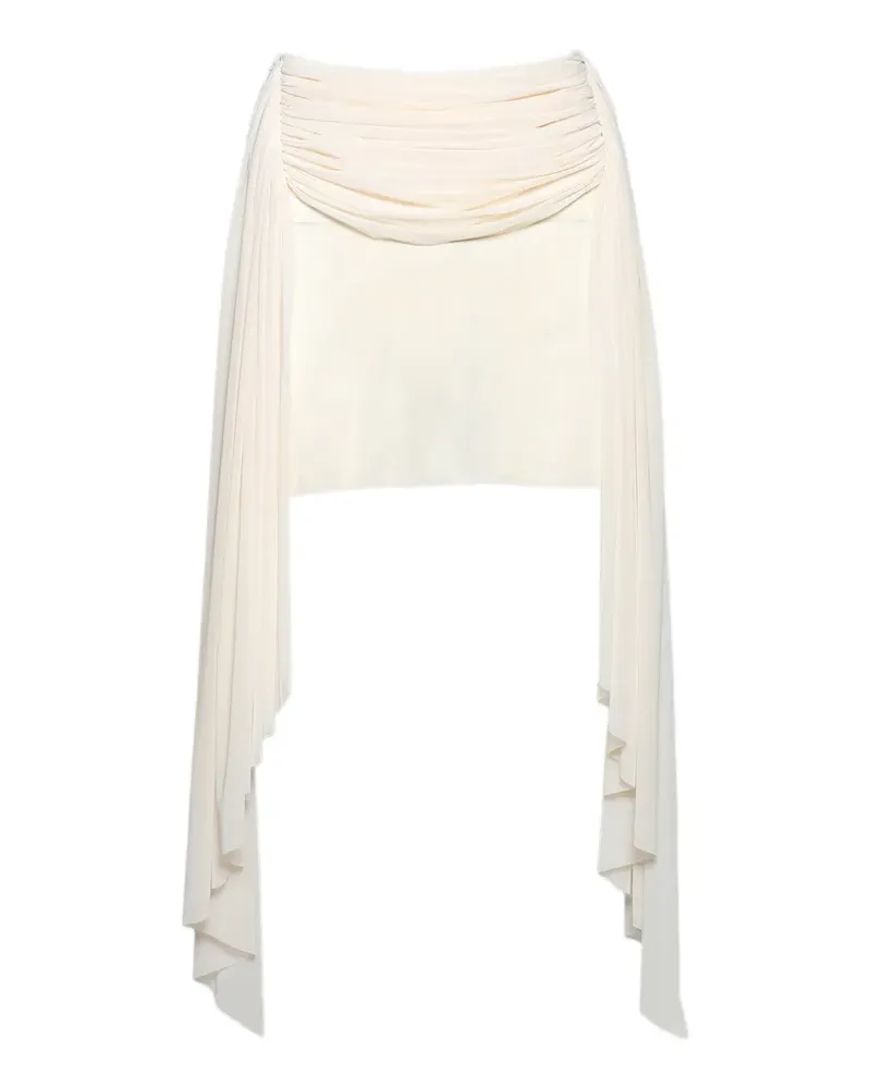 David Koma Geraffter Midirock - Nude Nude