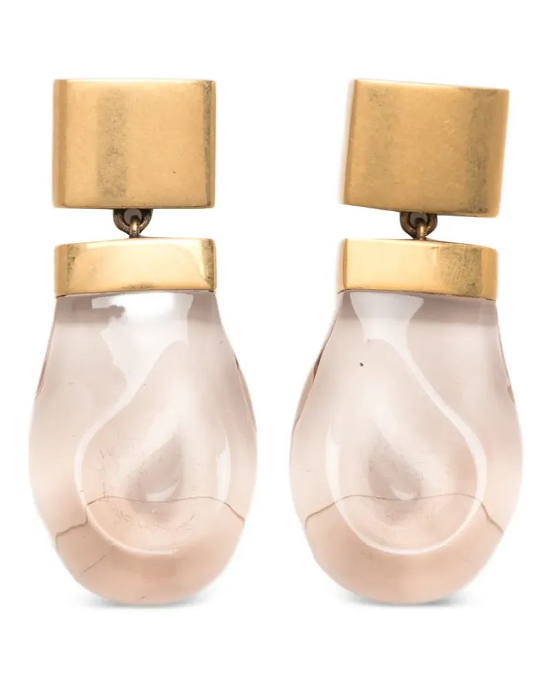 KHAITE Keefe Hängeohrringe - Gold Gold