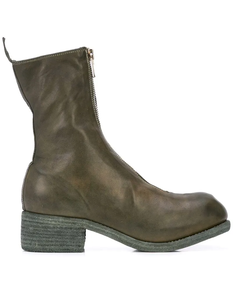 GUIDI Klassische Stiefeletten Grün