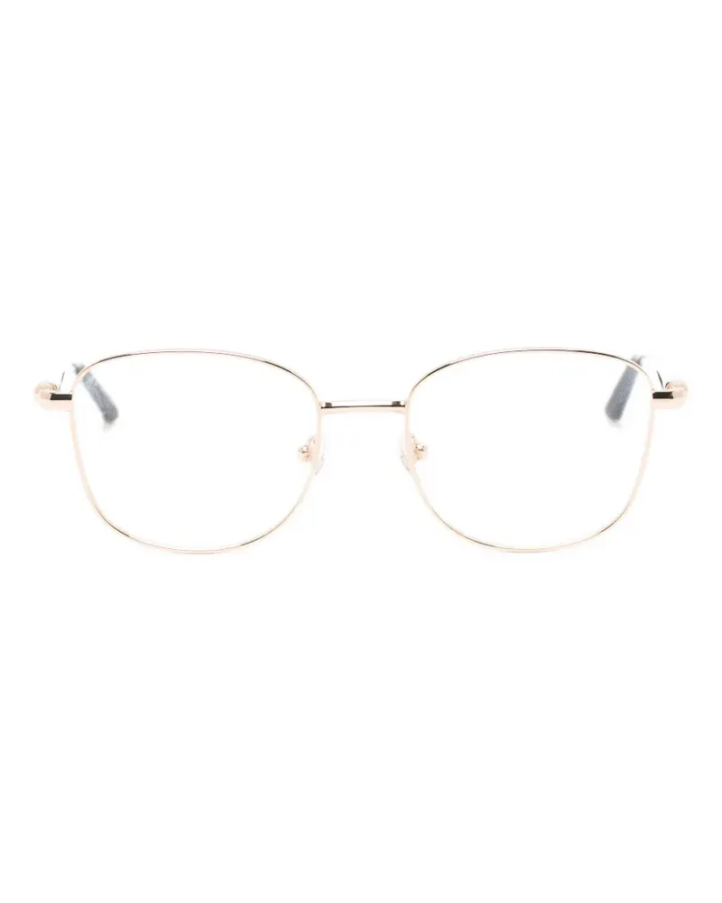 Jacquemus geometric-frame glasses - Gold Gold