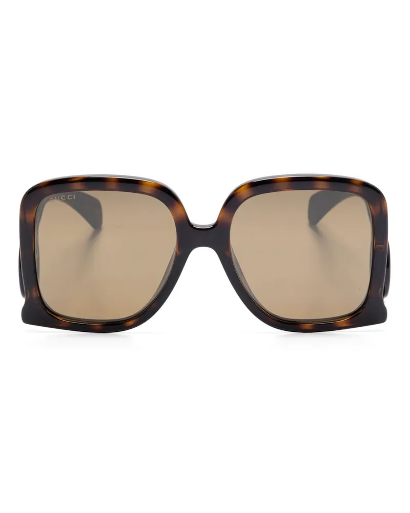 Gucci GG1326S Sonnenbrille - Braun Braun