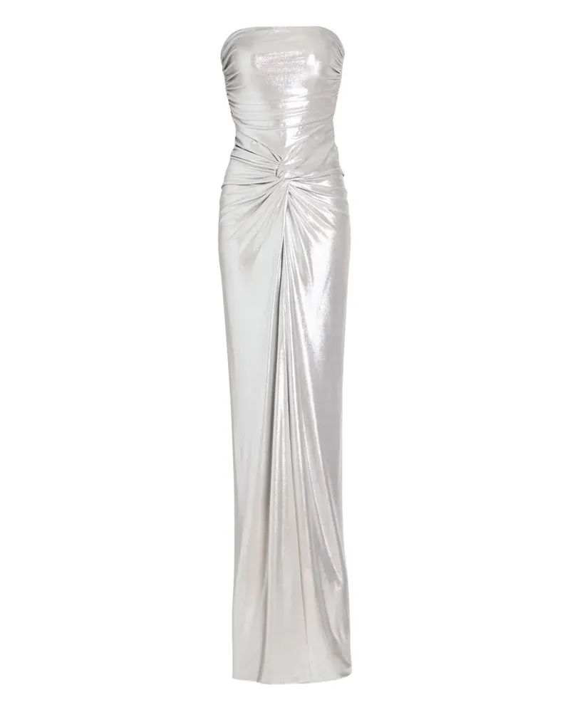 Retrofête Maytal Kleid - Silber Silber