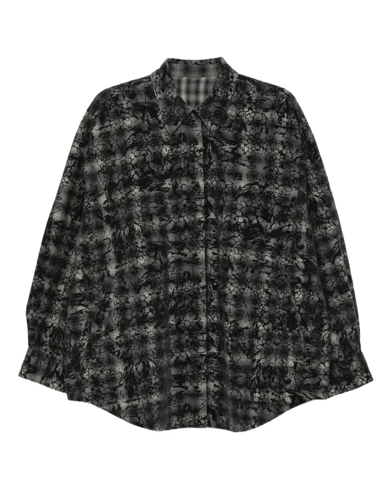 JNBY Hemdjacke mit Print - Schwarz Schwarz